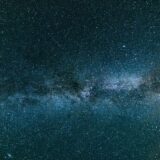 七夕の夜空に輝く天の川